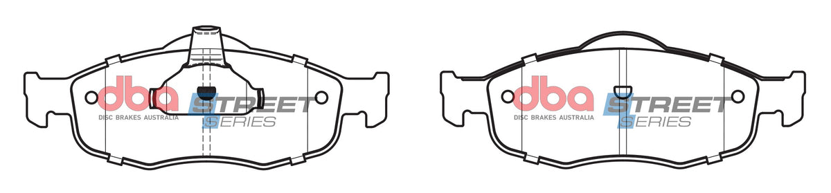 DB1299SS Brake Pads Street Series Ceramic | Front Axle