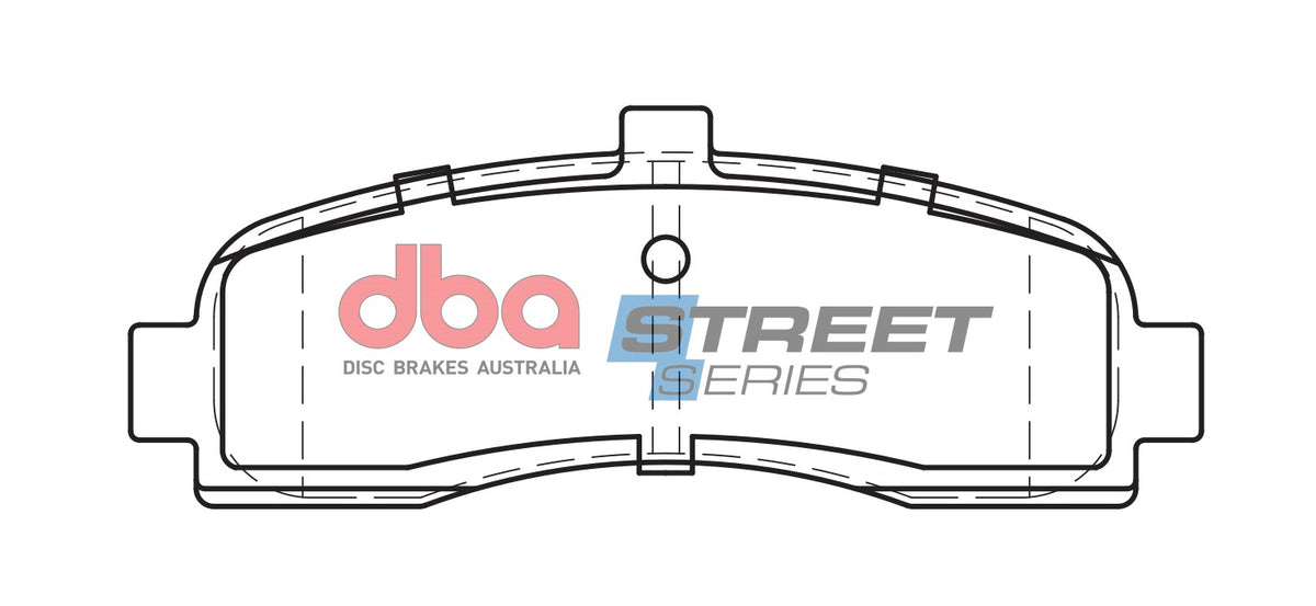 DB1307SS Brake Pads Street Series Ceramic | Front Axle