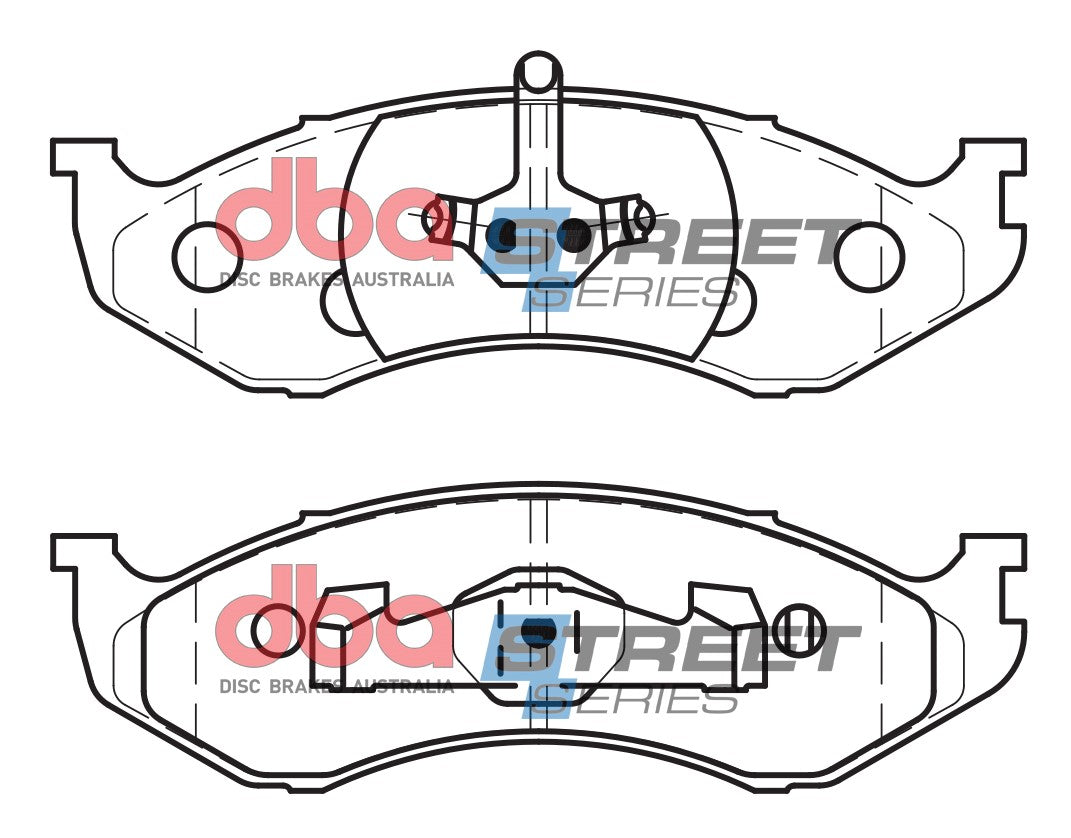 DB1311SS Brake Pads Street Series Semi-metallic | Front Axle