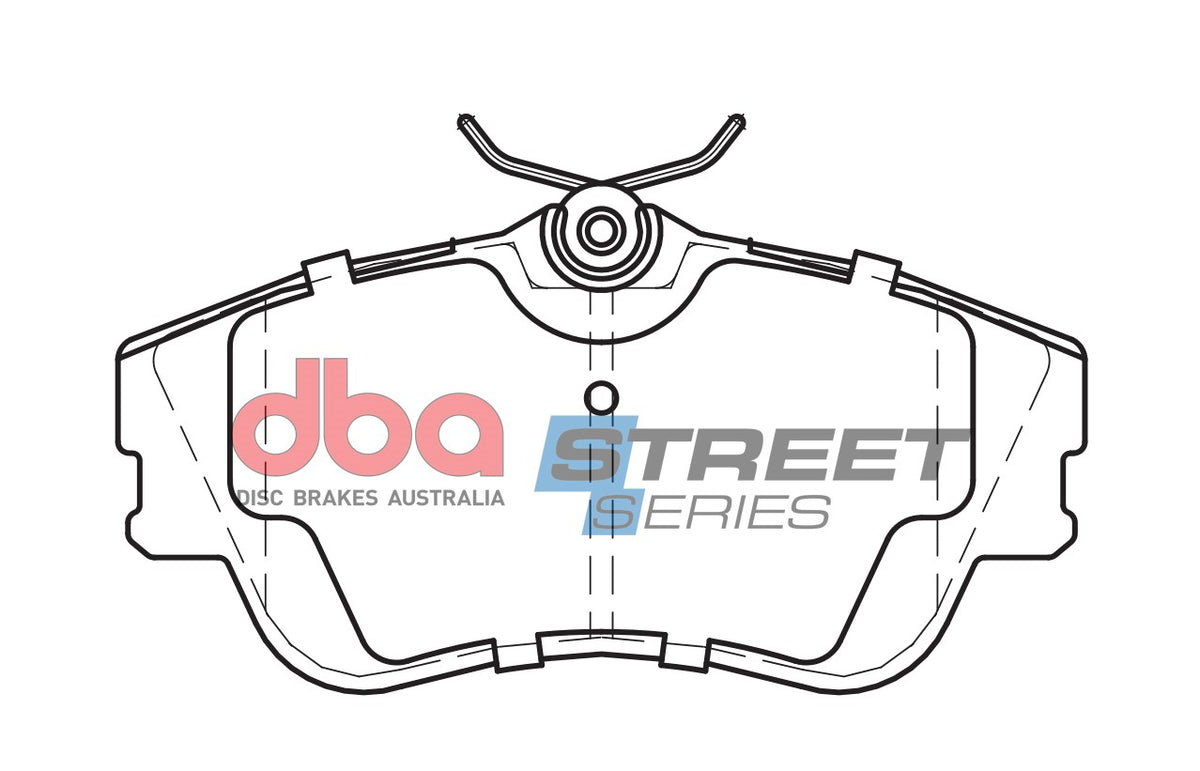 DB1349SS Brake Pads Street Series Semi-metallic | Front Axle