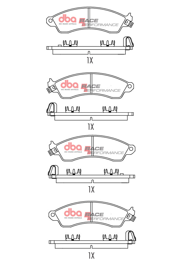 DB1353RP Brake Pads Race Performance