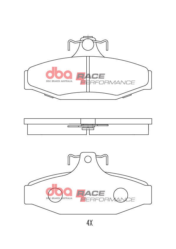 DB1354RP Brake Pads Race Performance