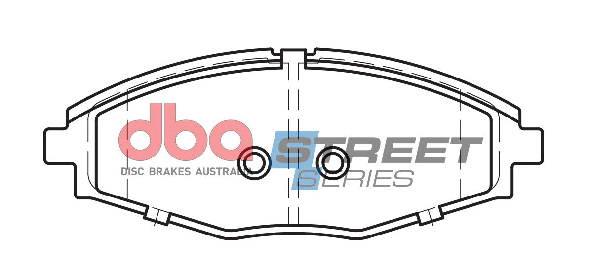 DB1368SS Brake Pads Street Series Ceramic | Front Axle