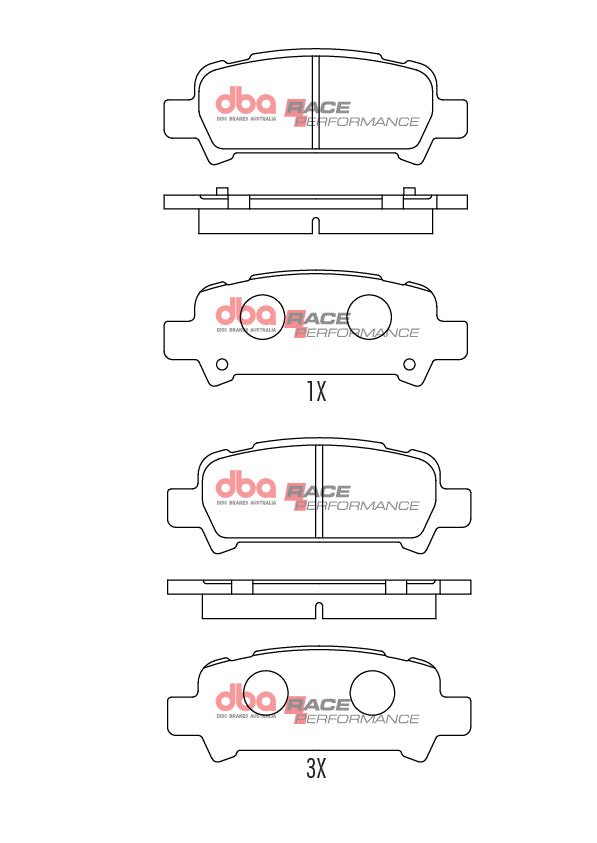 DB1379RP Brake Pads Race Performance