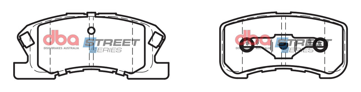 DB1380SS Brake Pads Street Series Ceramic | Front Axle
