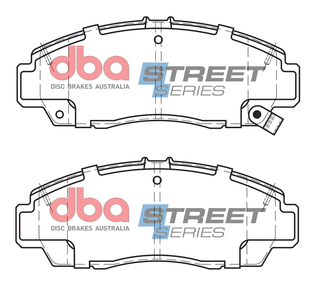 DB1393SS Brake Pads Street Series Ceramic | Front Axle