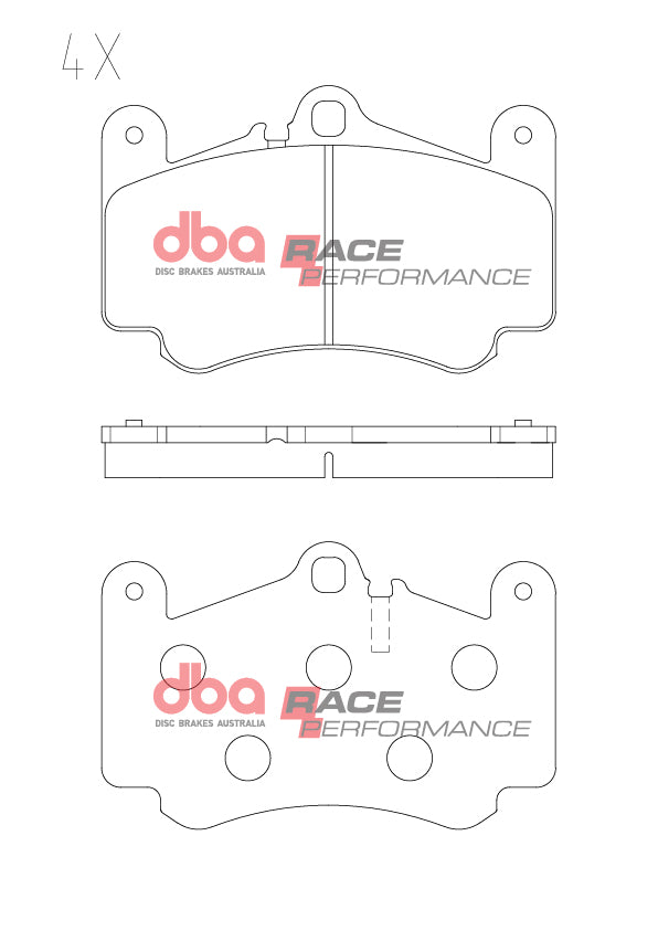 DB1400RP Brake Pads Race Performance