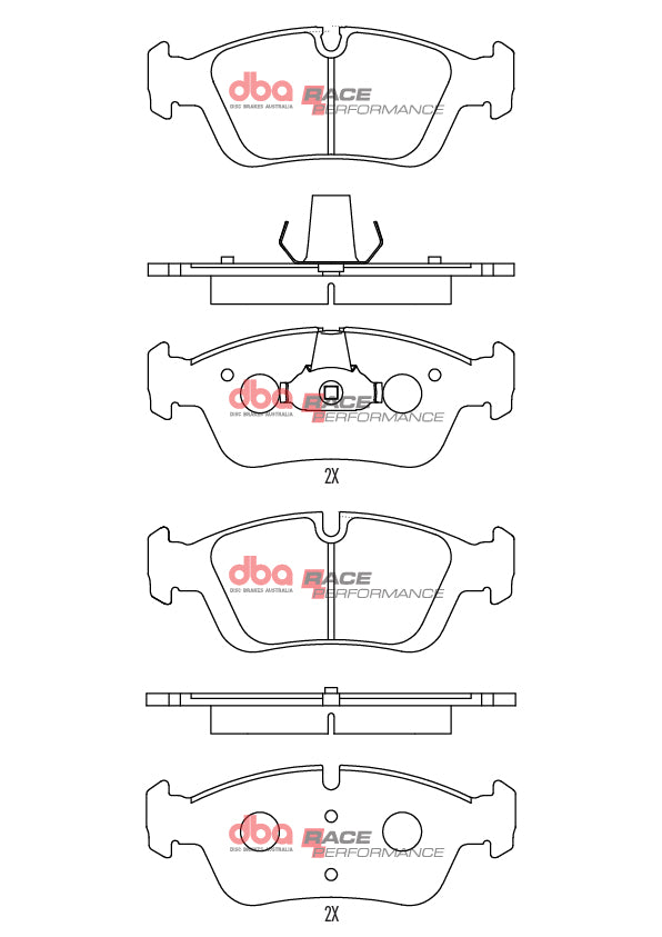 DB1414RP Brake Pads Race Performance
