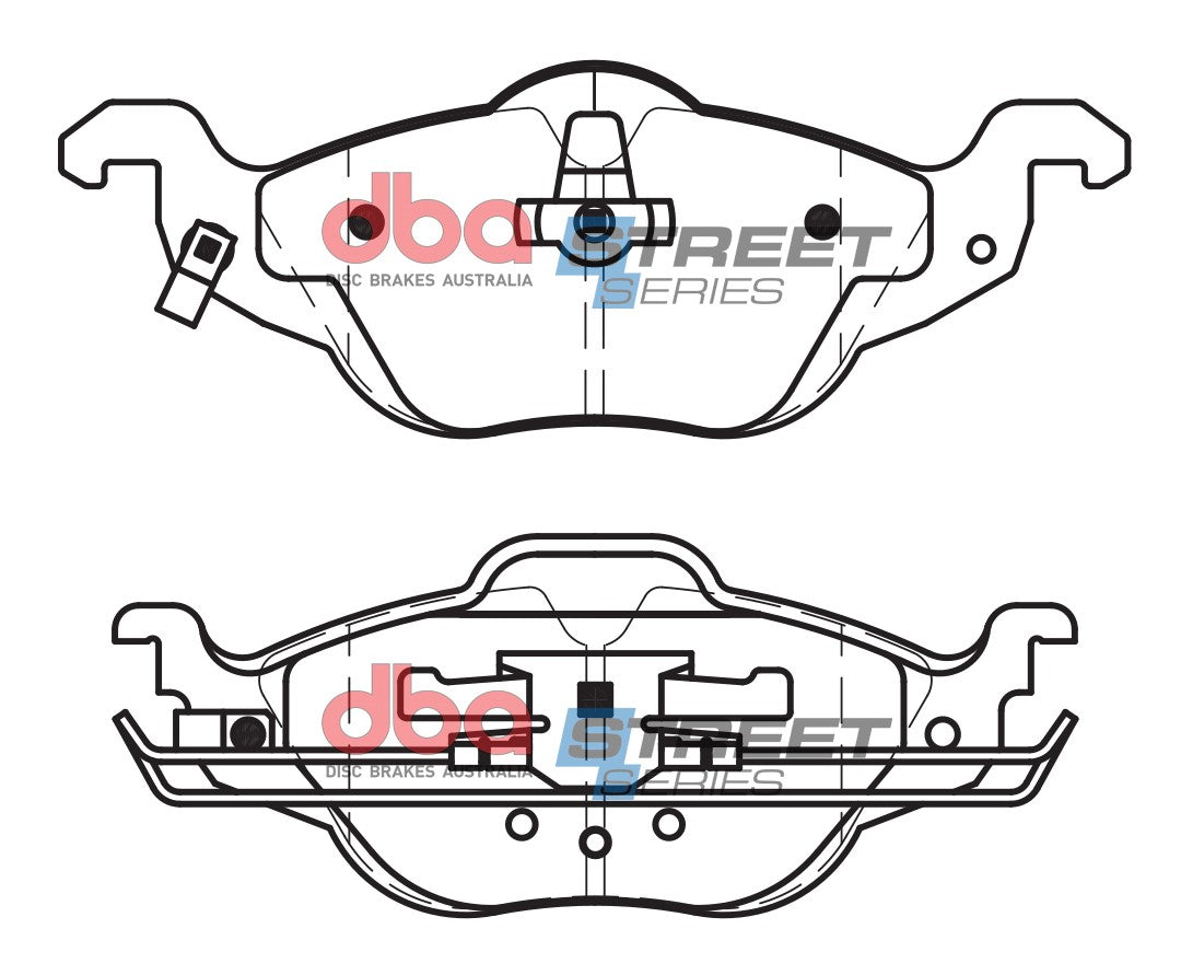 DB1424SS Brake Pads Street Series Ceramic | Front Axle