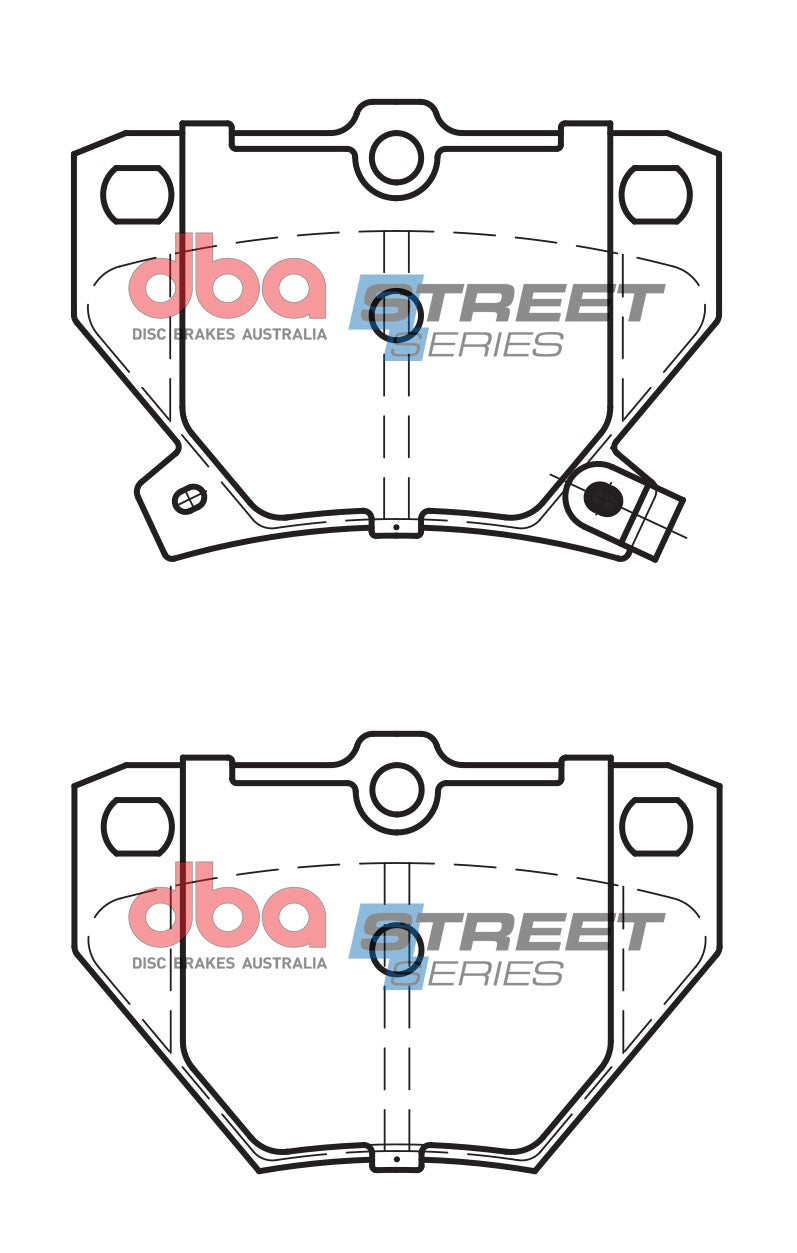 DB1429SS Brake Pads Street Series Ceramic | Rear Axle