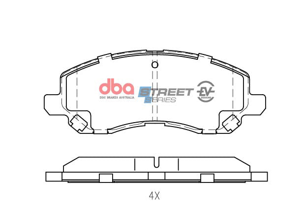 DB1441SSEV Mitsubishi Outlander ZJ & ZK Phev Hybrid 2014 - 2019 F