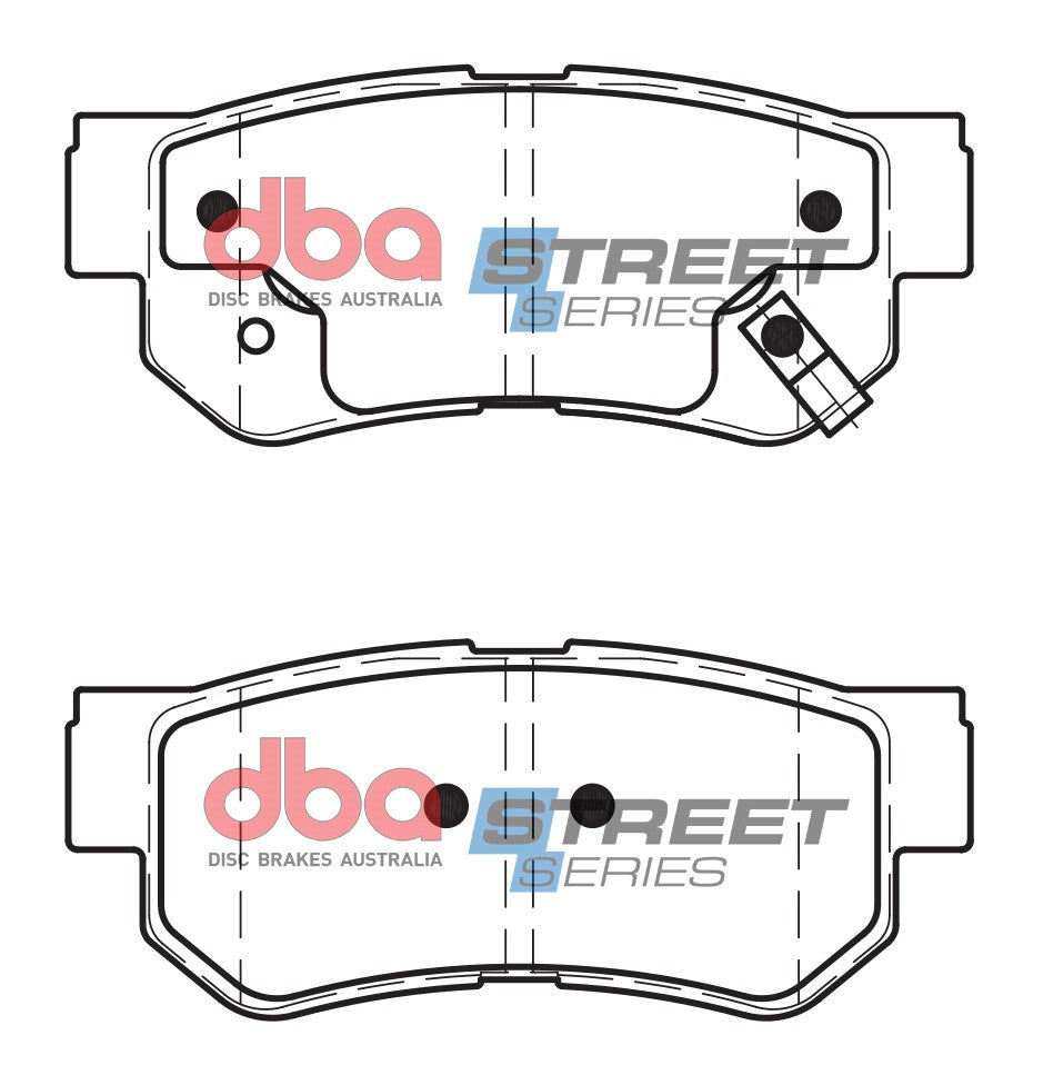 DB1451SS Brake Pads Street Series Ceramic | Rear Axle