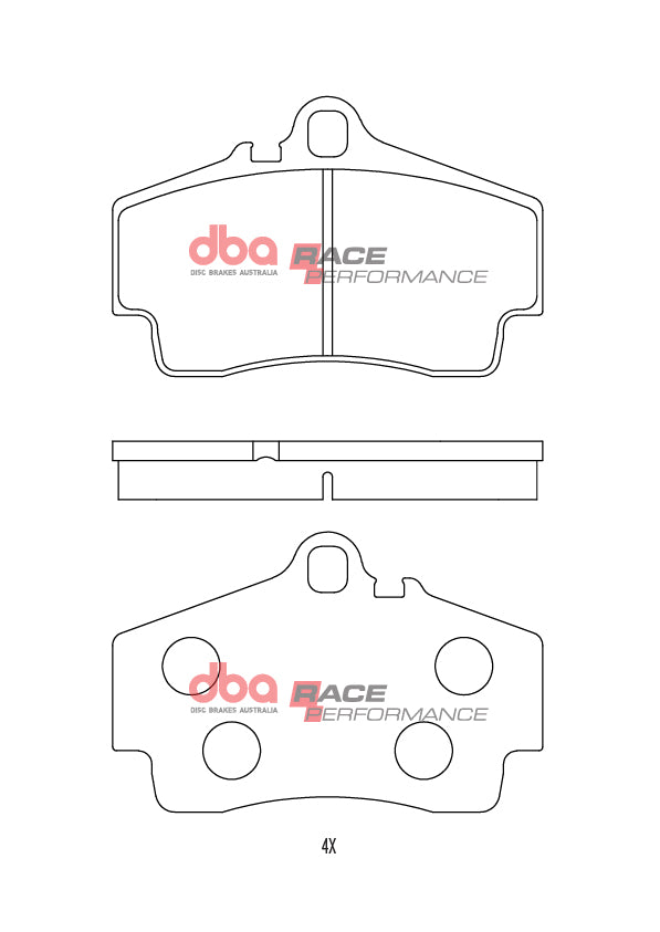 DB1467RP Brake Pads Race Performance