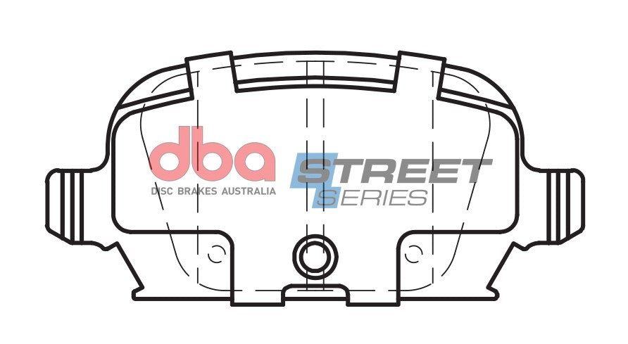 DB1472SS Brake Pads Street Series Ceramic | Rear Axle