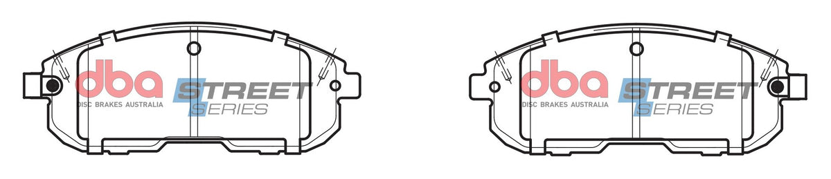 DB1485SS Brake Pads Street Series Ceramic | Front Axle