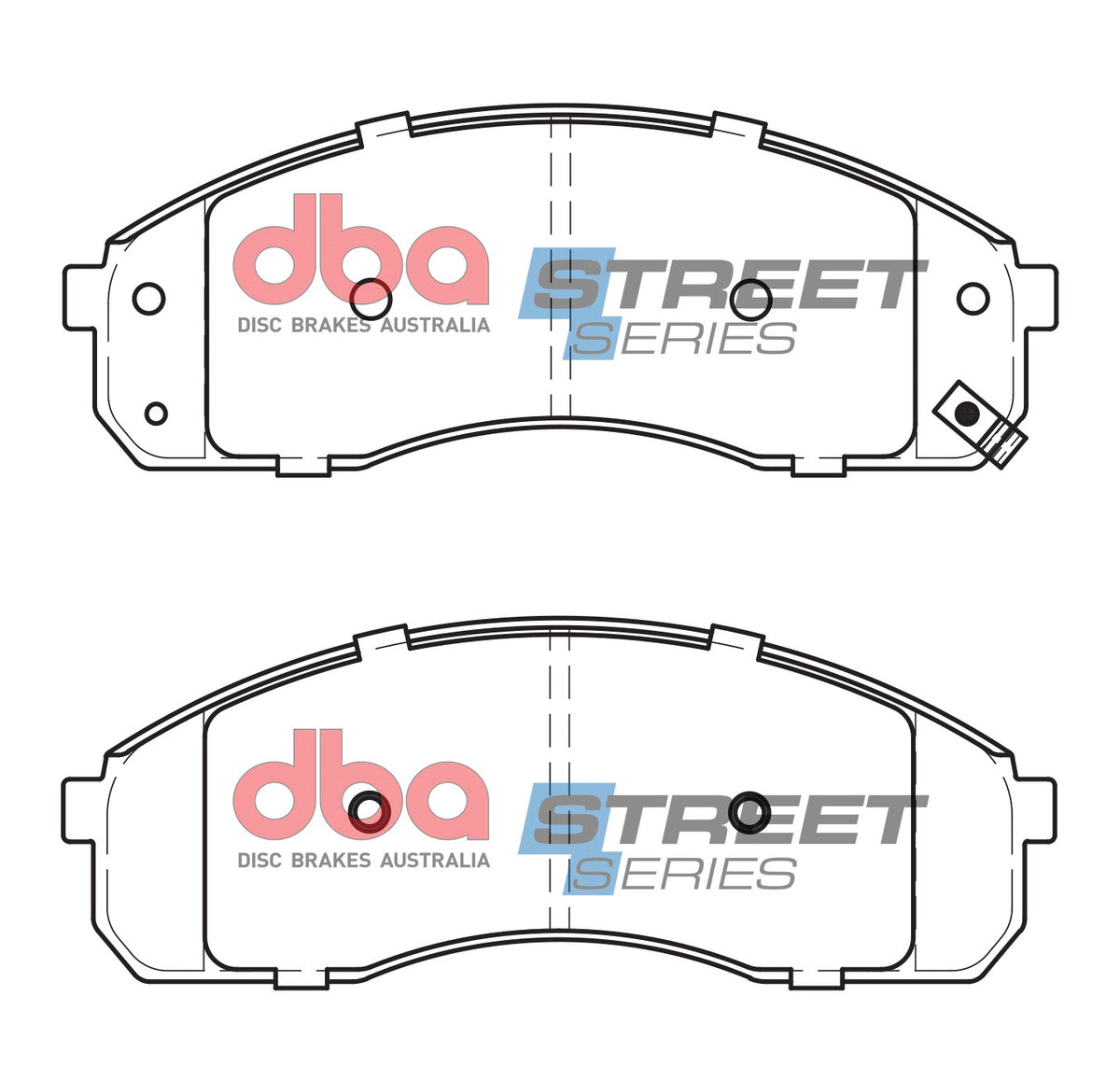 DB1489SS Brake Pads Street Series Semi-metallic | Front Axle