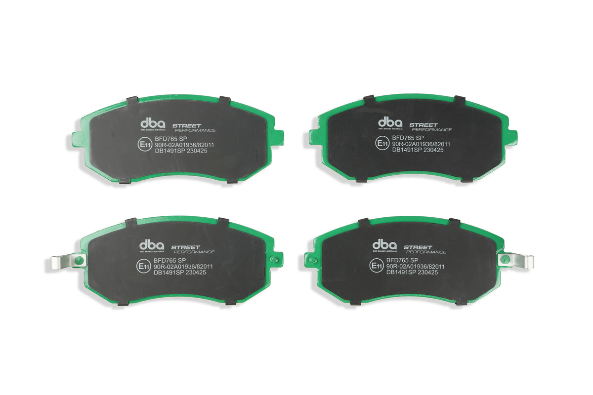 DBA650S-1491SP Brake Kit - Street Series T2 Slotted & Street Performance Brake Pads (2x DBA650S + DB1491SP)