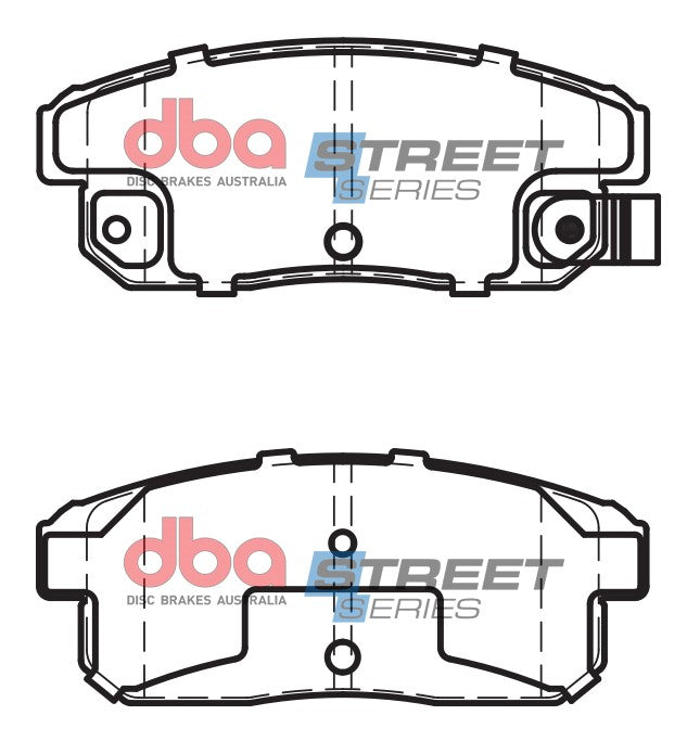 DB1493SS Brake Pads Street Series Ceramic | Rear Axle
