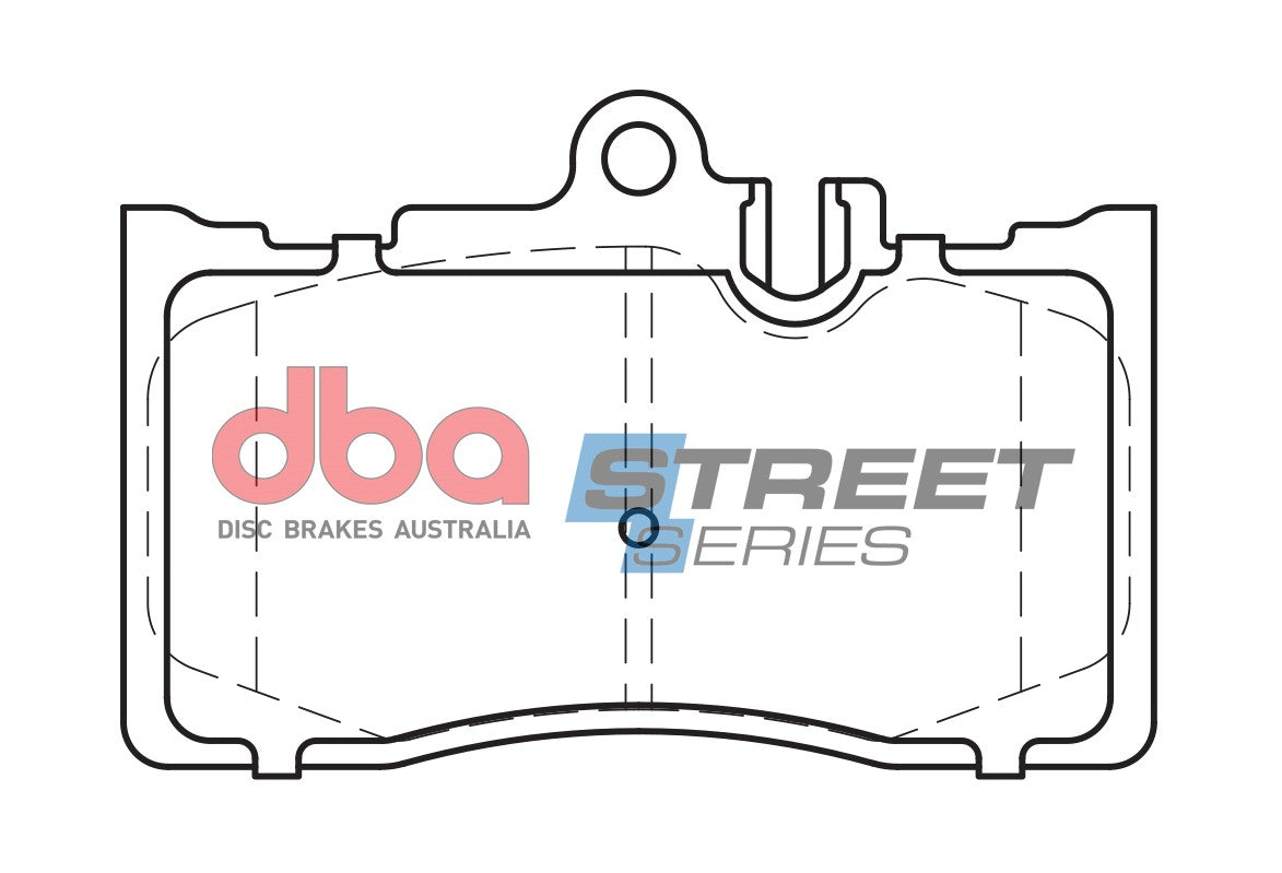 DB1496SS Brake Pads Street Series Ceramic | Front Axle