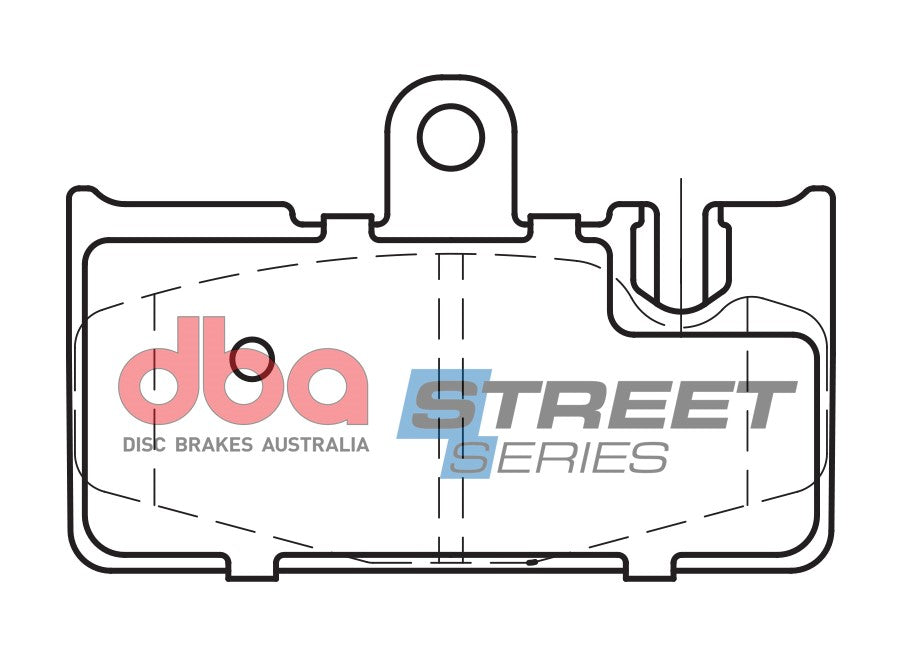DB1497SS Brake Pads Street Series Ceramic | Rear Axle