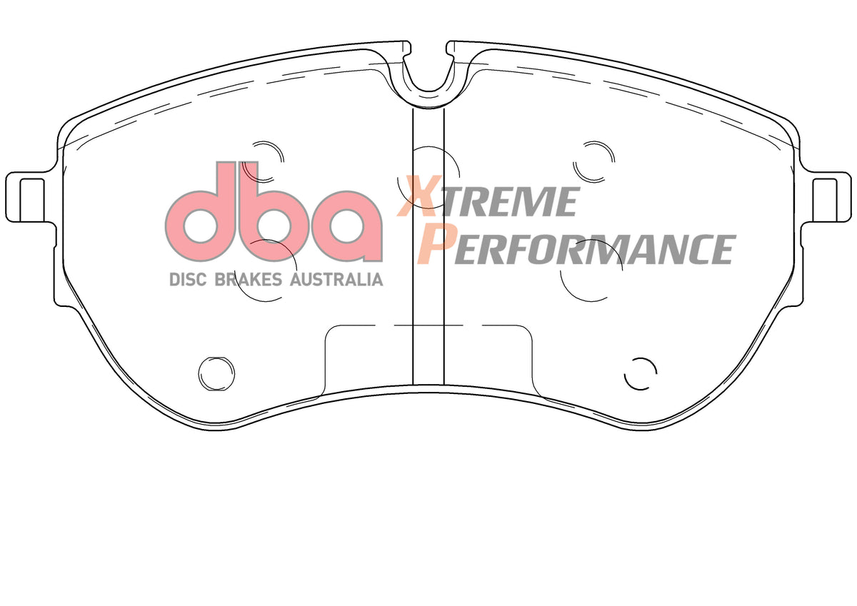 DBA42776S-15001XP Brake Kit - 4000 Series T3 Slotted & Xtreme Performance Brake Pads (2x DBA42776S + DB15001XP)