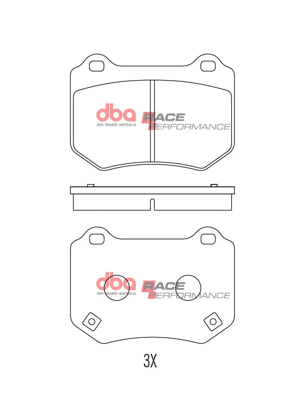DB15007RP Brake Pads Race Performance