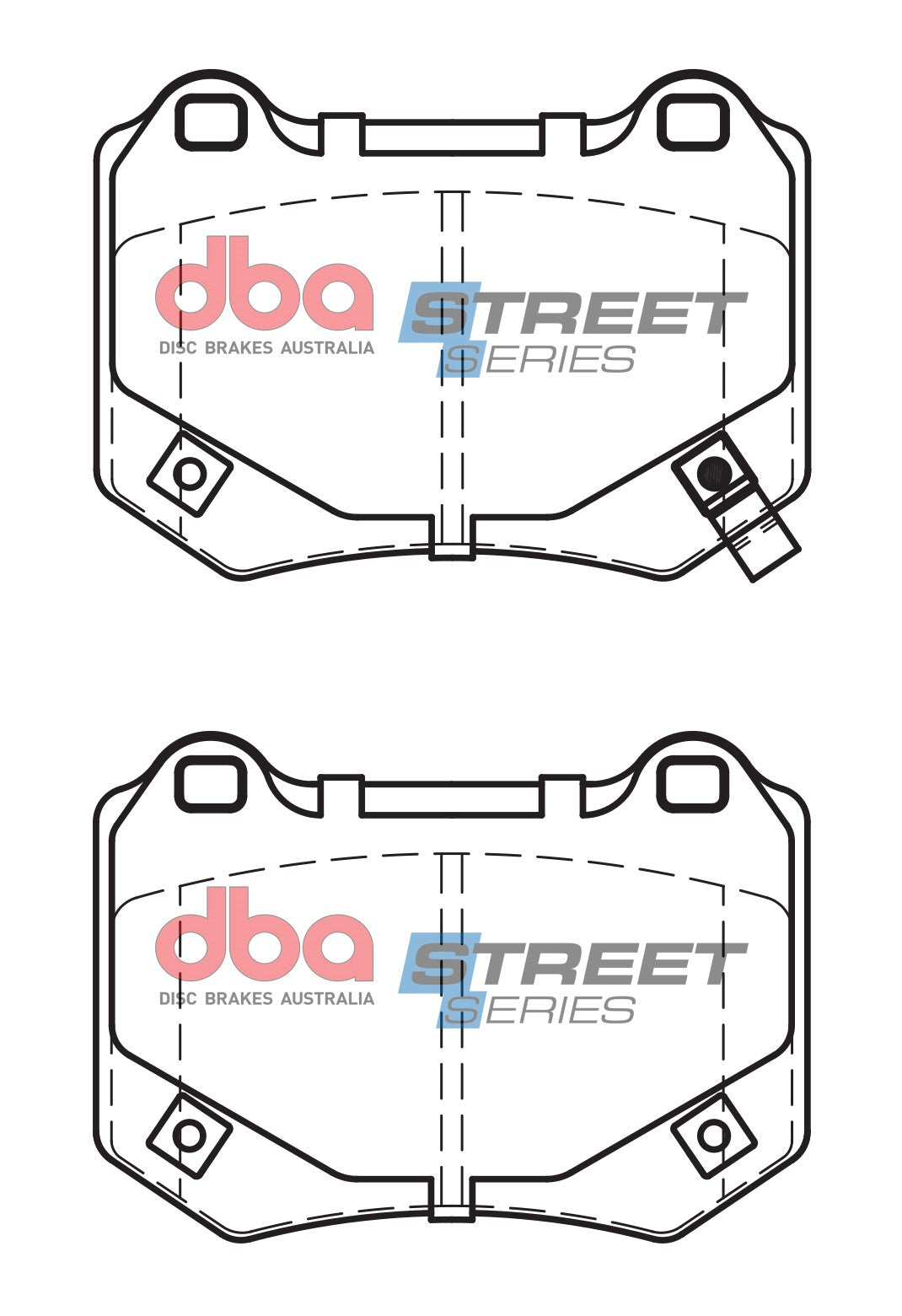 DB15007SS Brake Pads Street Series Ceramic | Rear Axle