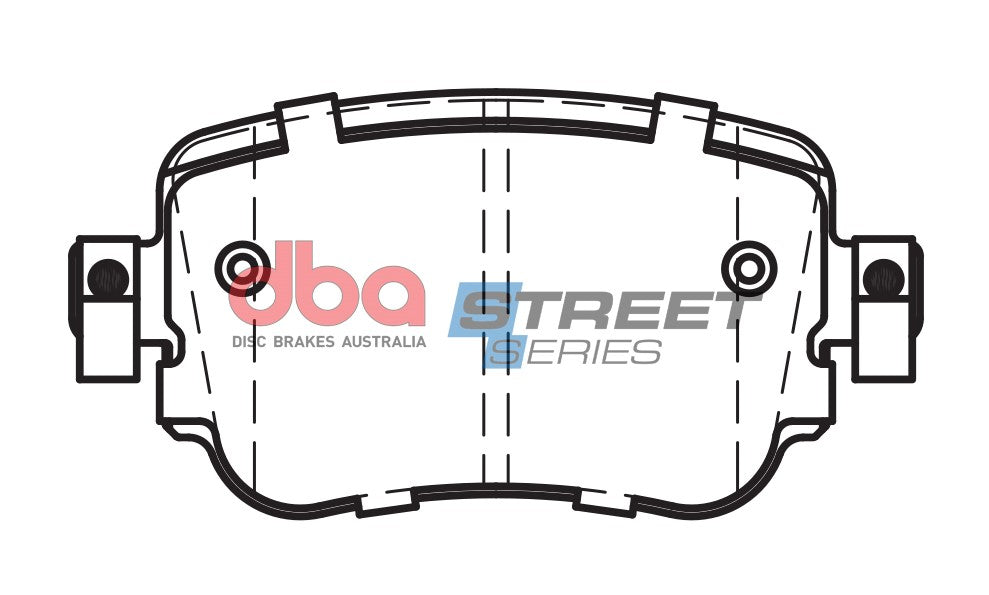 DB15009SS Brake Pads Street Series Ceramic | Rear Axle