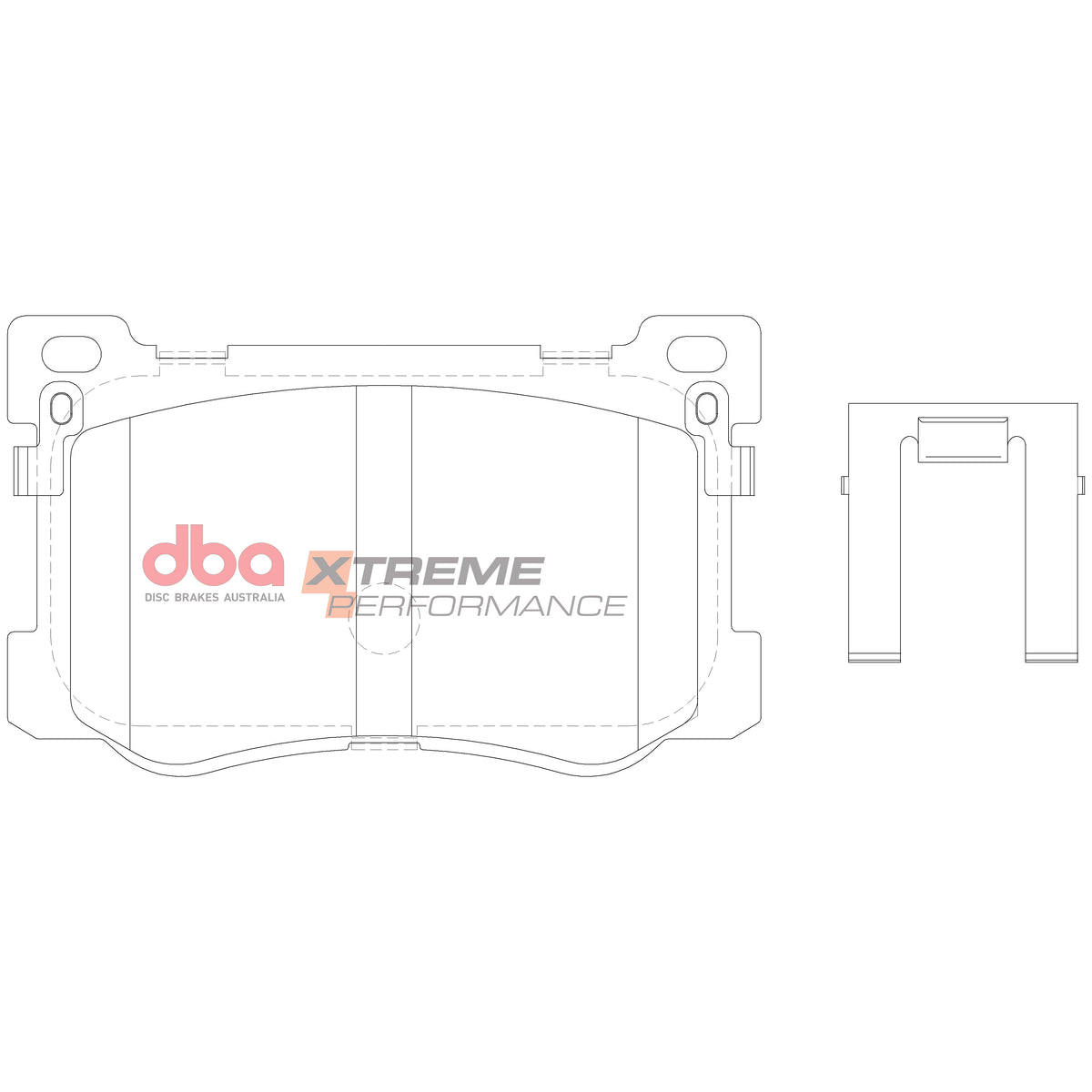 DB15021XP Brake Pads Xtreme Performance | Front Axle