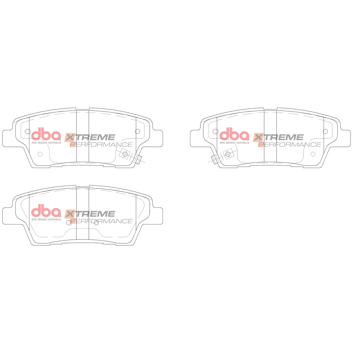 DB15022XP Brake Pads Xtreme Performance | Rear Axle