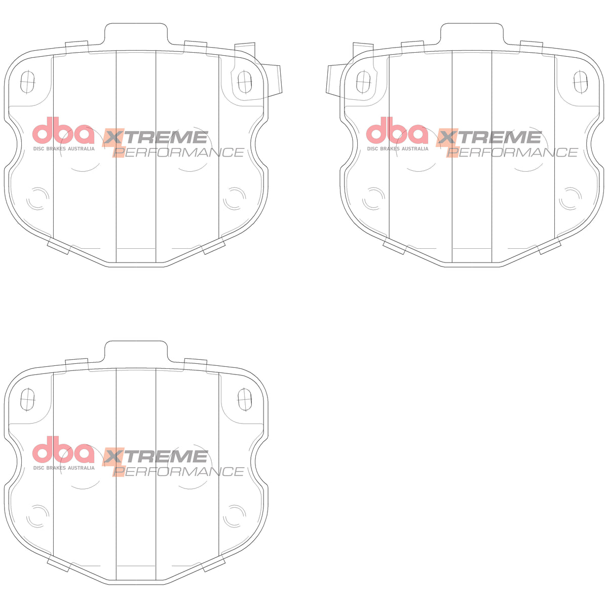DB15028XP Brake Pads Xtreme Performance | Front Axle