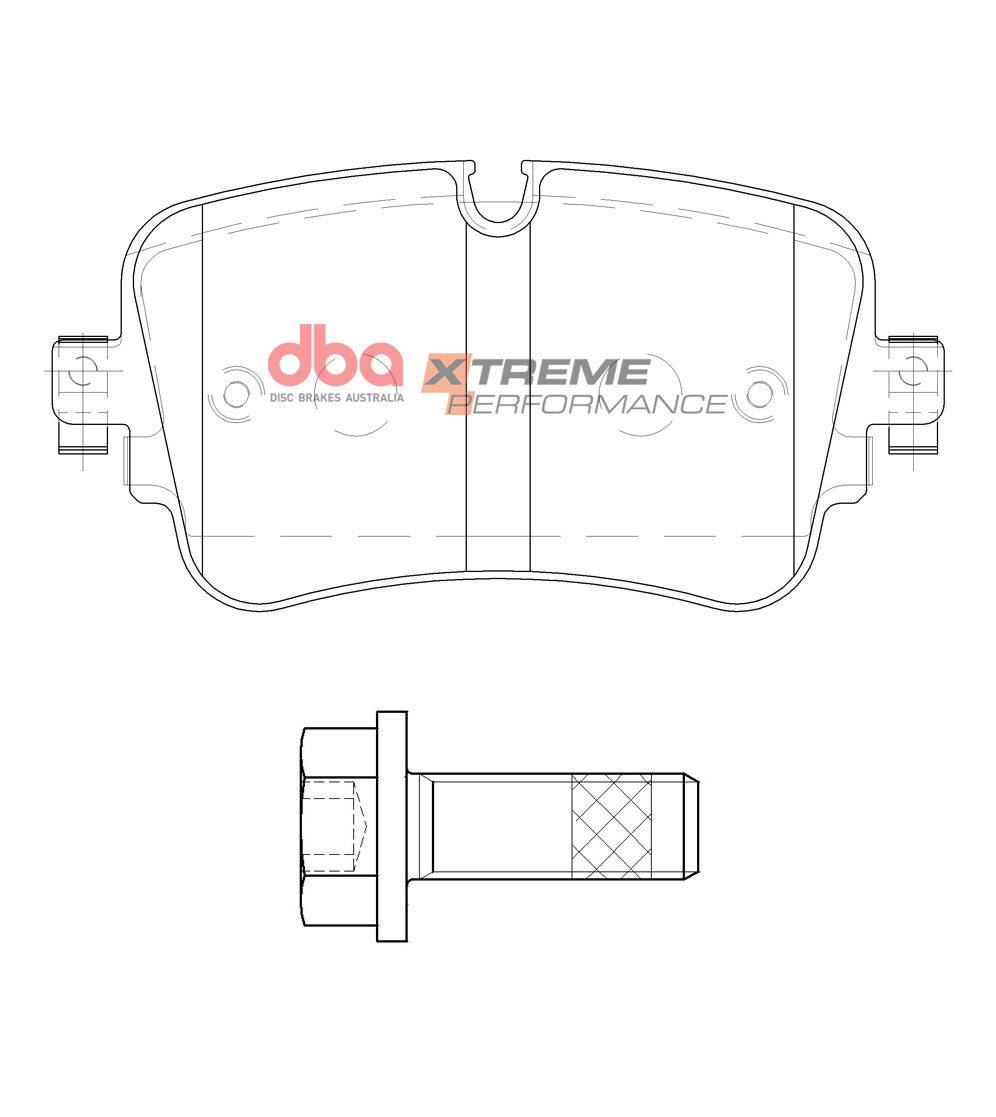 DB15031XP Brake Pads Xtreme Performance | Rear Axle