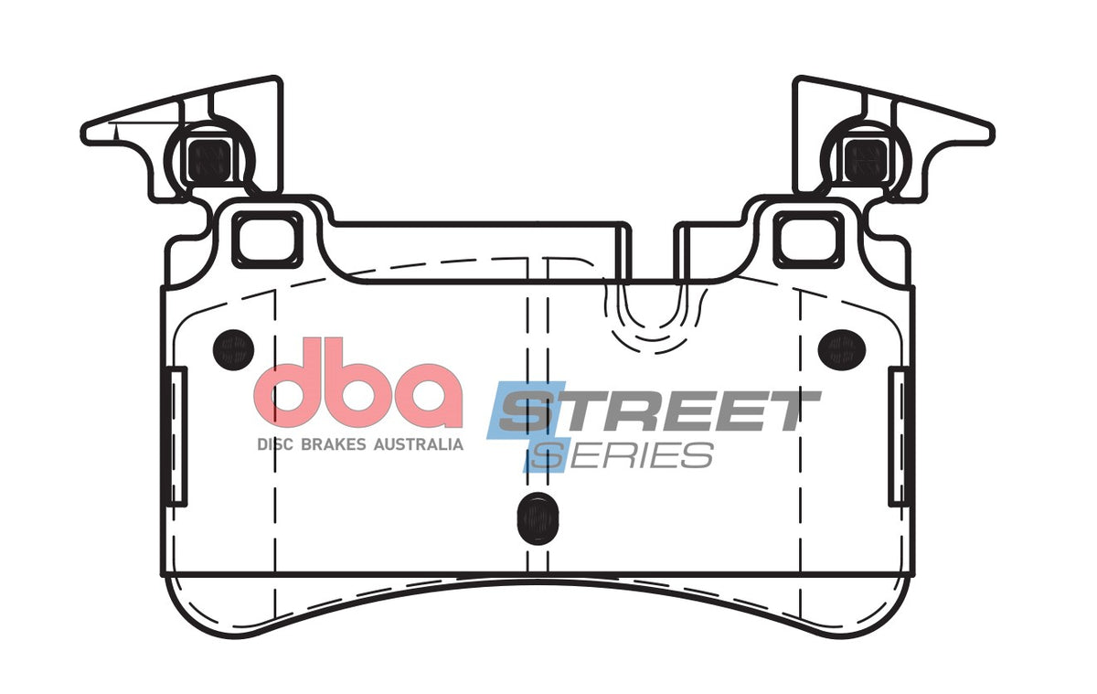 DB15037SS Brake Pads Street Series Ceramic | Rear Axle