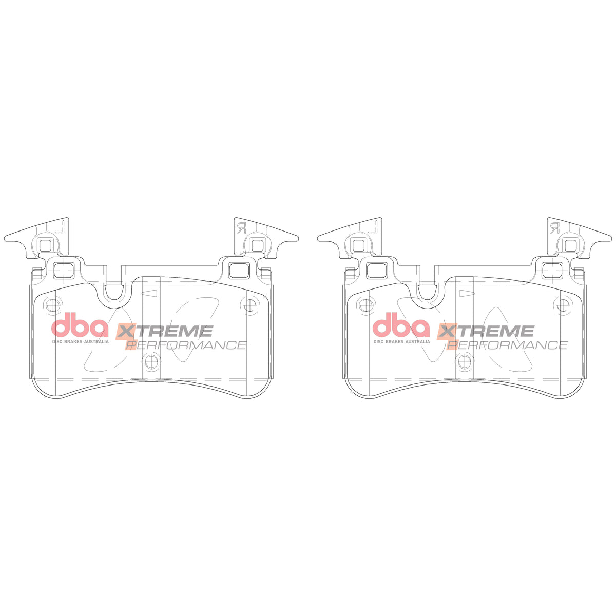 DB15037XP Brake Pads Xtreme Performance ECE R90 certified | Rear Axle