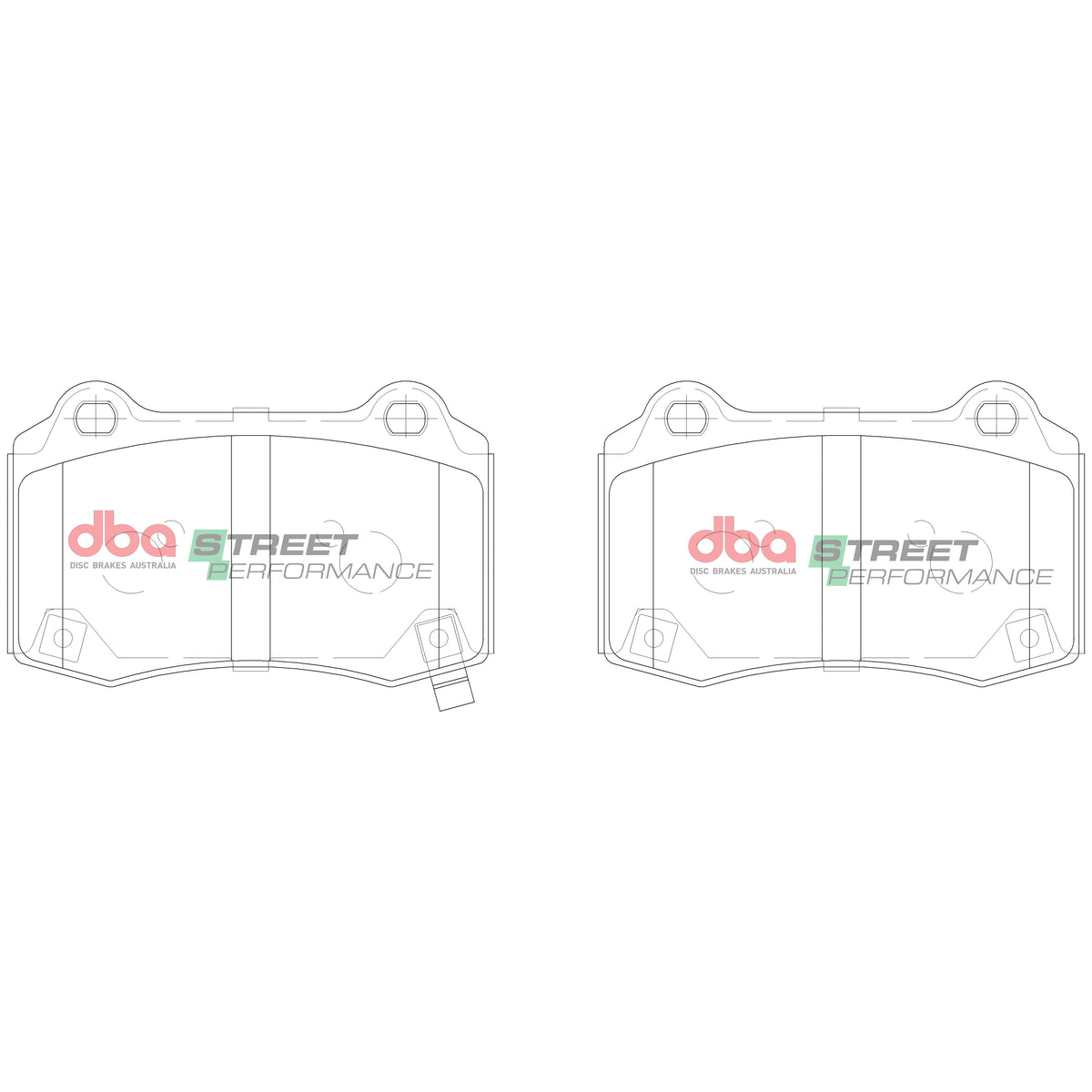 DB15041SP Brake Pads Street Performance | Rear Axle