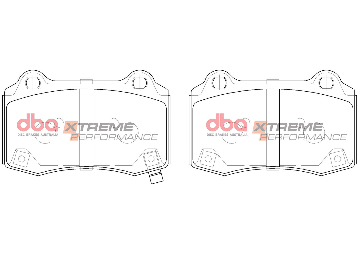 DB15041XP Brake Pads Xtreme Performance | Rear Axle