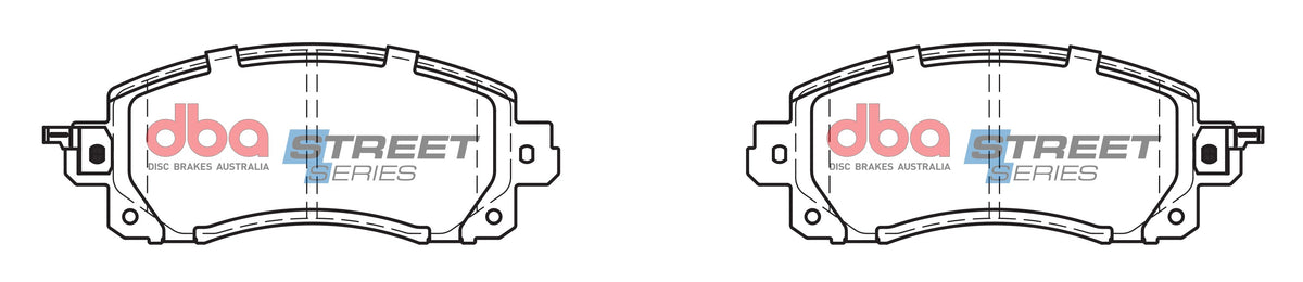 DB15042SS Brake Pads Street Series Ceramic | Front Axle
