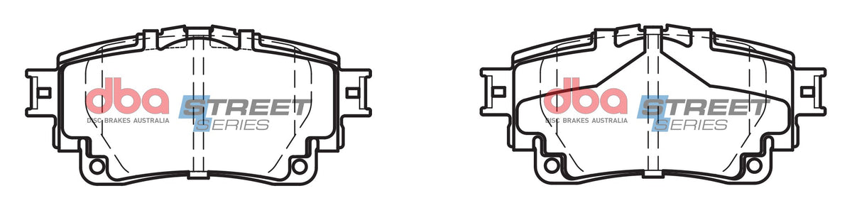 DB15044SS Brake Pads Street Series Ceramic | Rear Axle