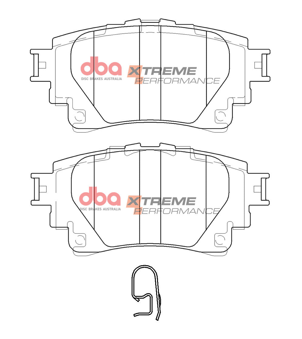 DB15044XP Brake Pads Xtreme Performance | Rear Axle