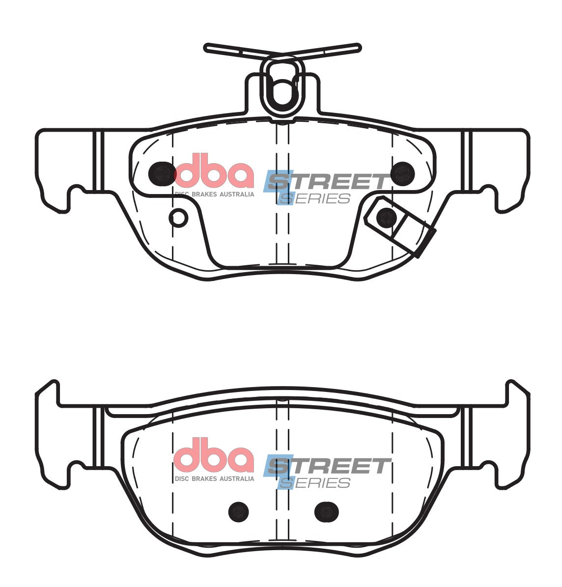 DB15047SS Brake Pads Street Series Ceramic | Rear Axle