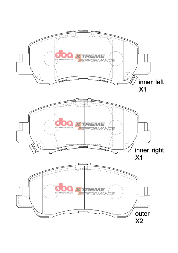 DB15048XP Brake Pads Xtreme Performance | Front Axle