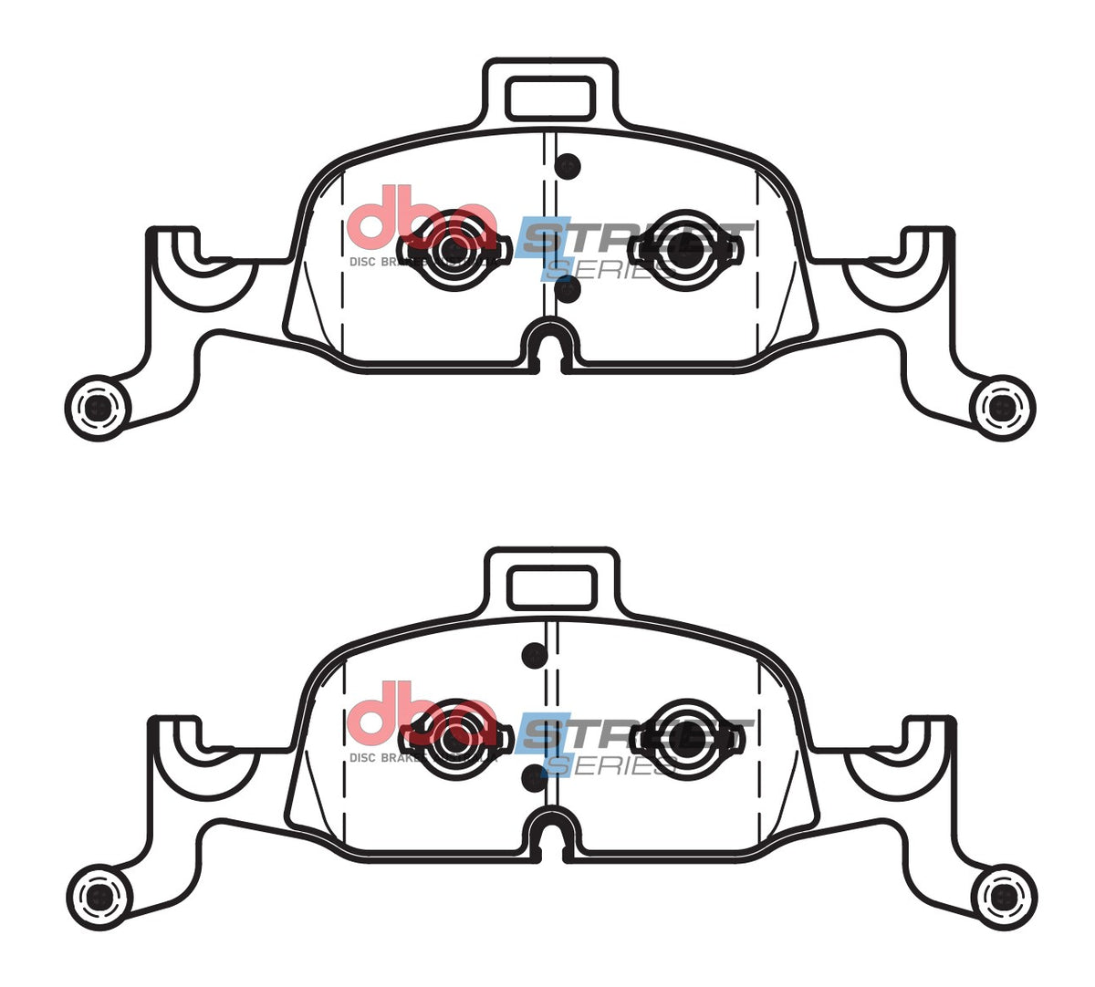 DB15060SS Brake Pads Street Series Ceramic | Front Axle