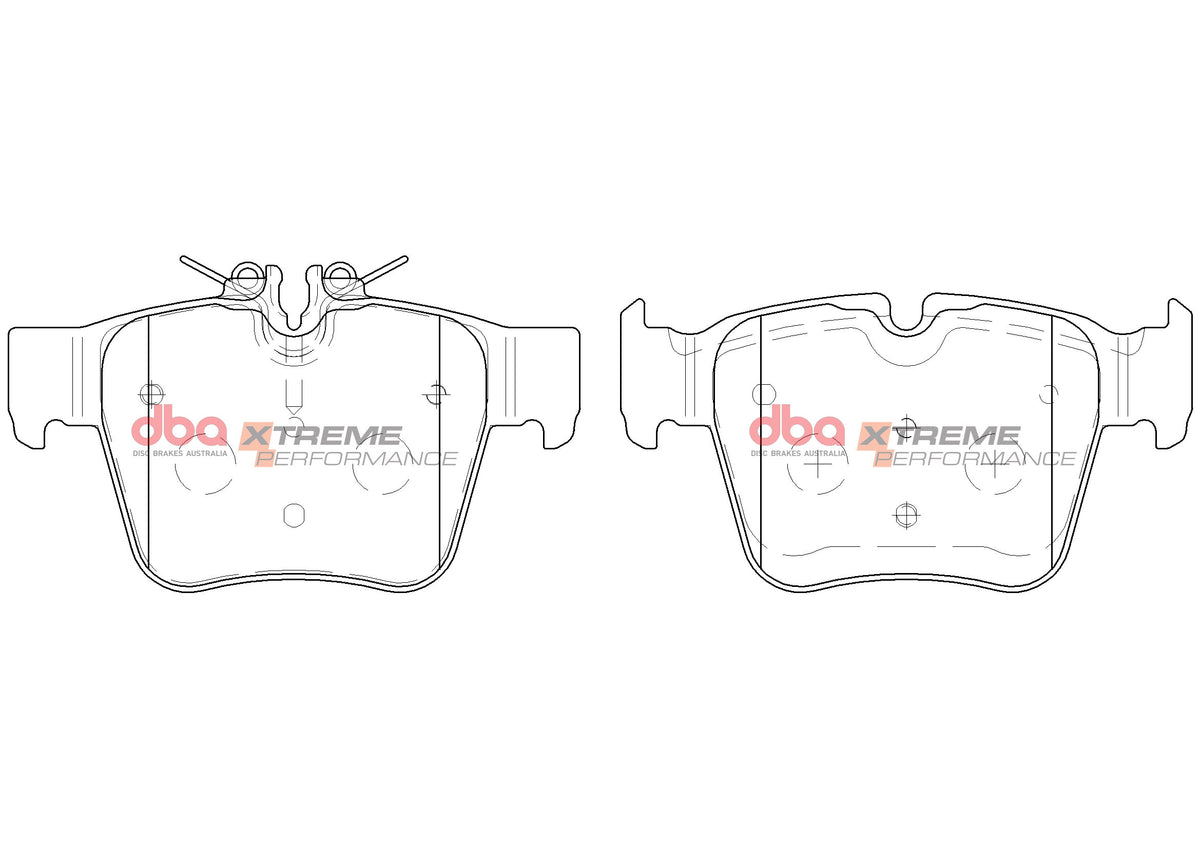 DB15063XP Brake Pads Xtreme Performance | Rear Axle