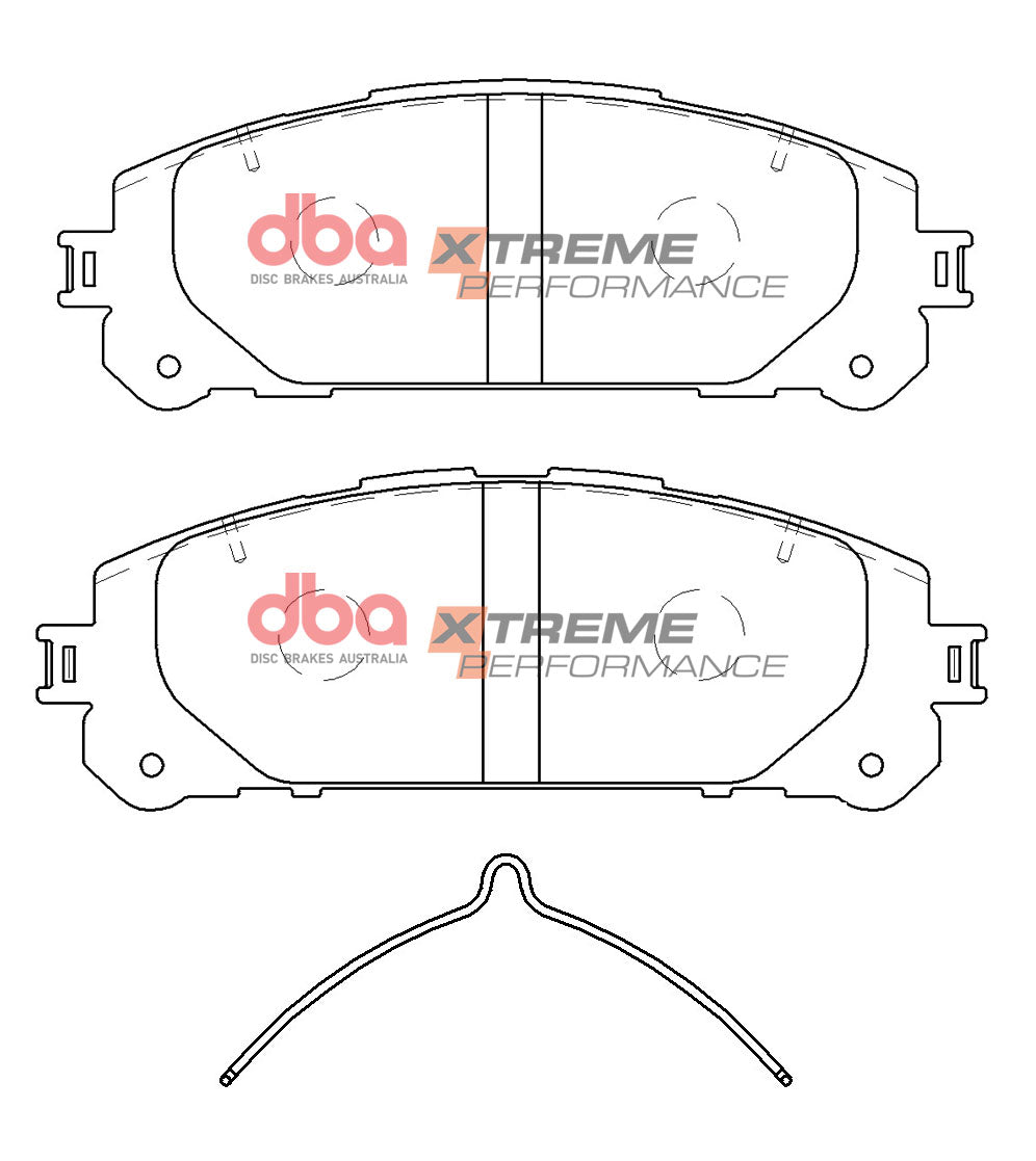 DB15067XP Brake Pads Xtreme Performance | Front Axle