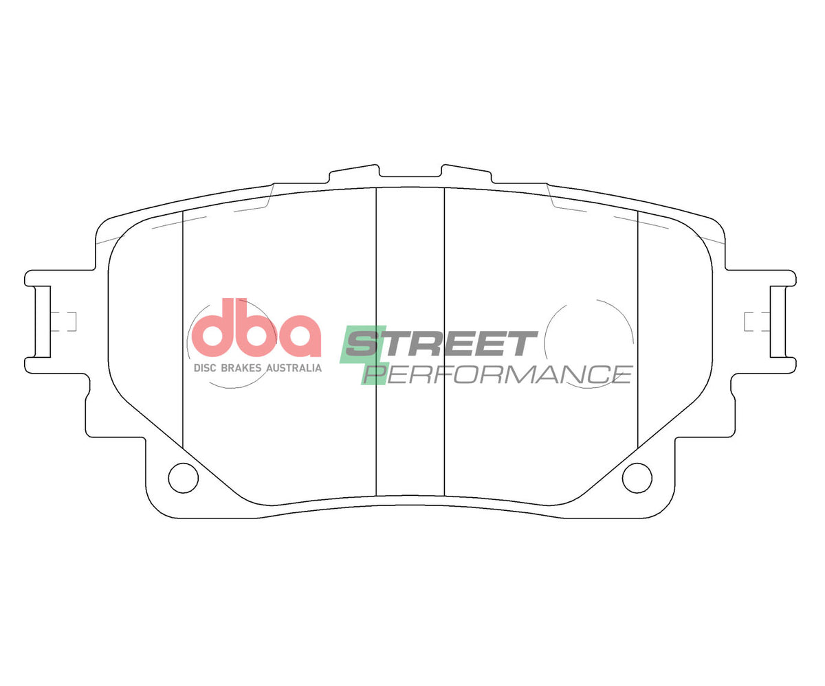 DB15068SP Brake Pads Street Performance | Rear Axle