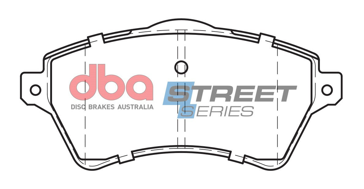 DB1506SS Brake Pads Street Series Semi-metallic | Front Axle