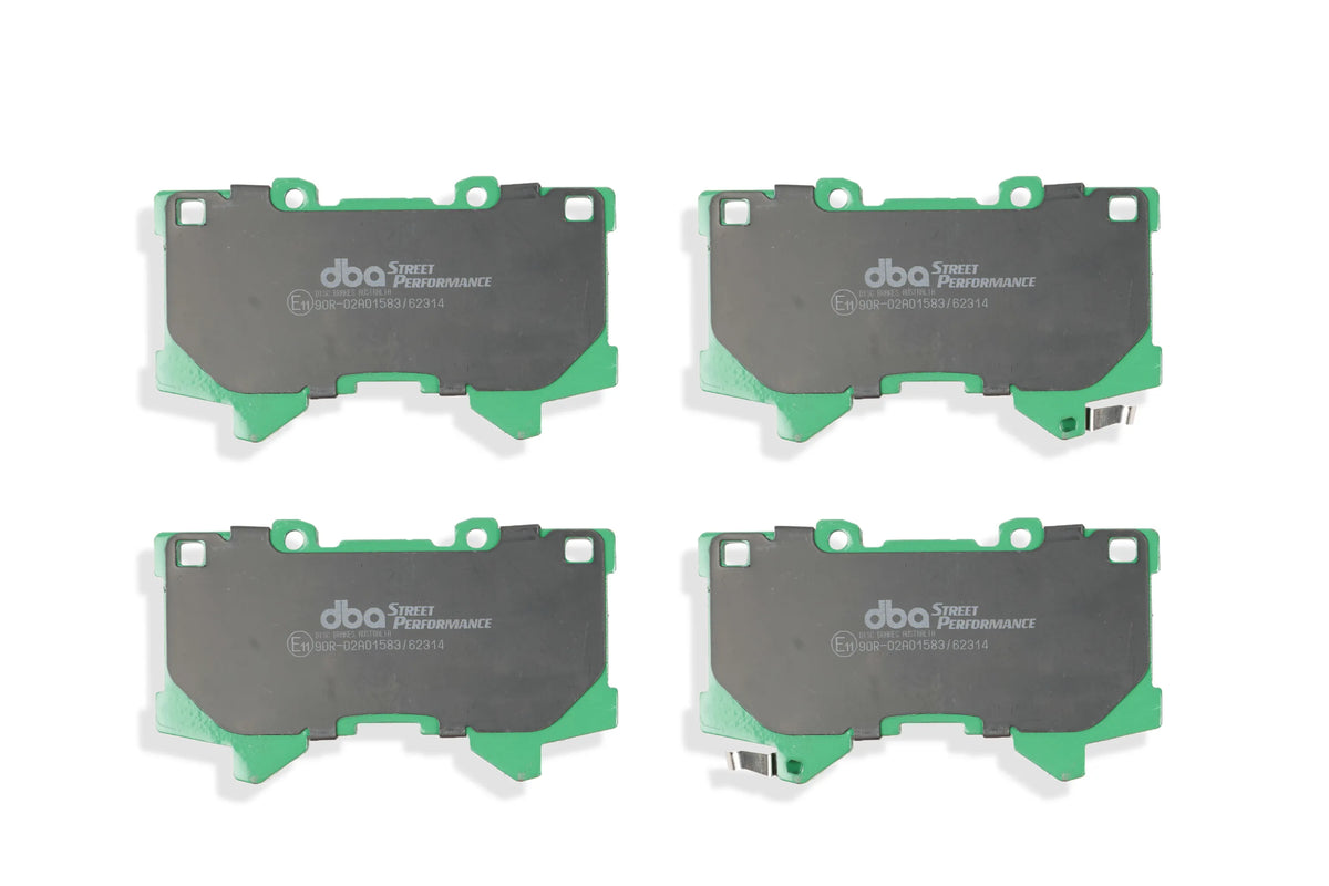 DBA3770S-15077SP Brake Kit - Street Series T2 Slotted & Street Performance Brake Pads (2x DBA3770S + DB15077SP)