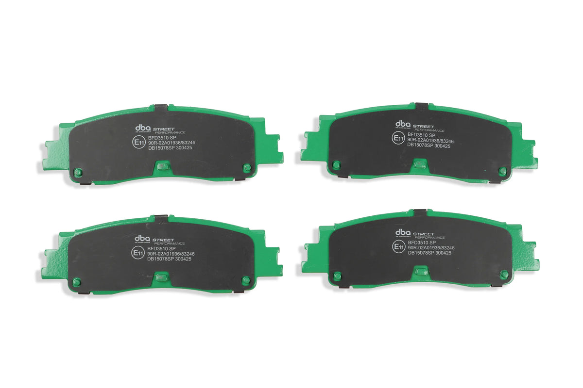 DBA3769S-15078SP Brake Kit - Street Series T2 Slotted & Street Performance Brake Pads (2x DBA3769S + DB15078SP)