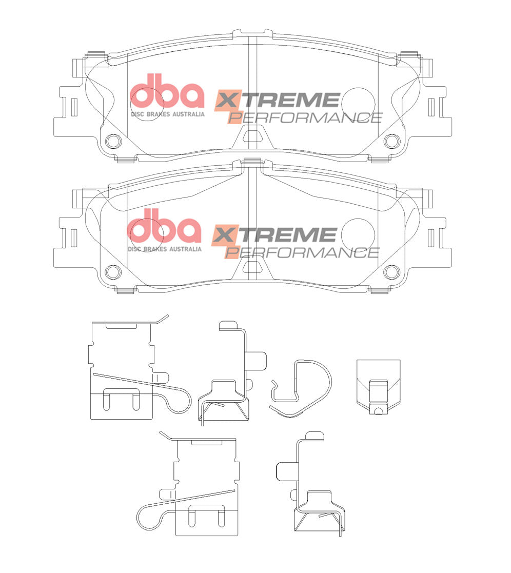 DB15078XP Brake Pads Xtreme Performance | Rear Axle