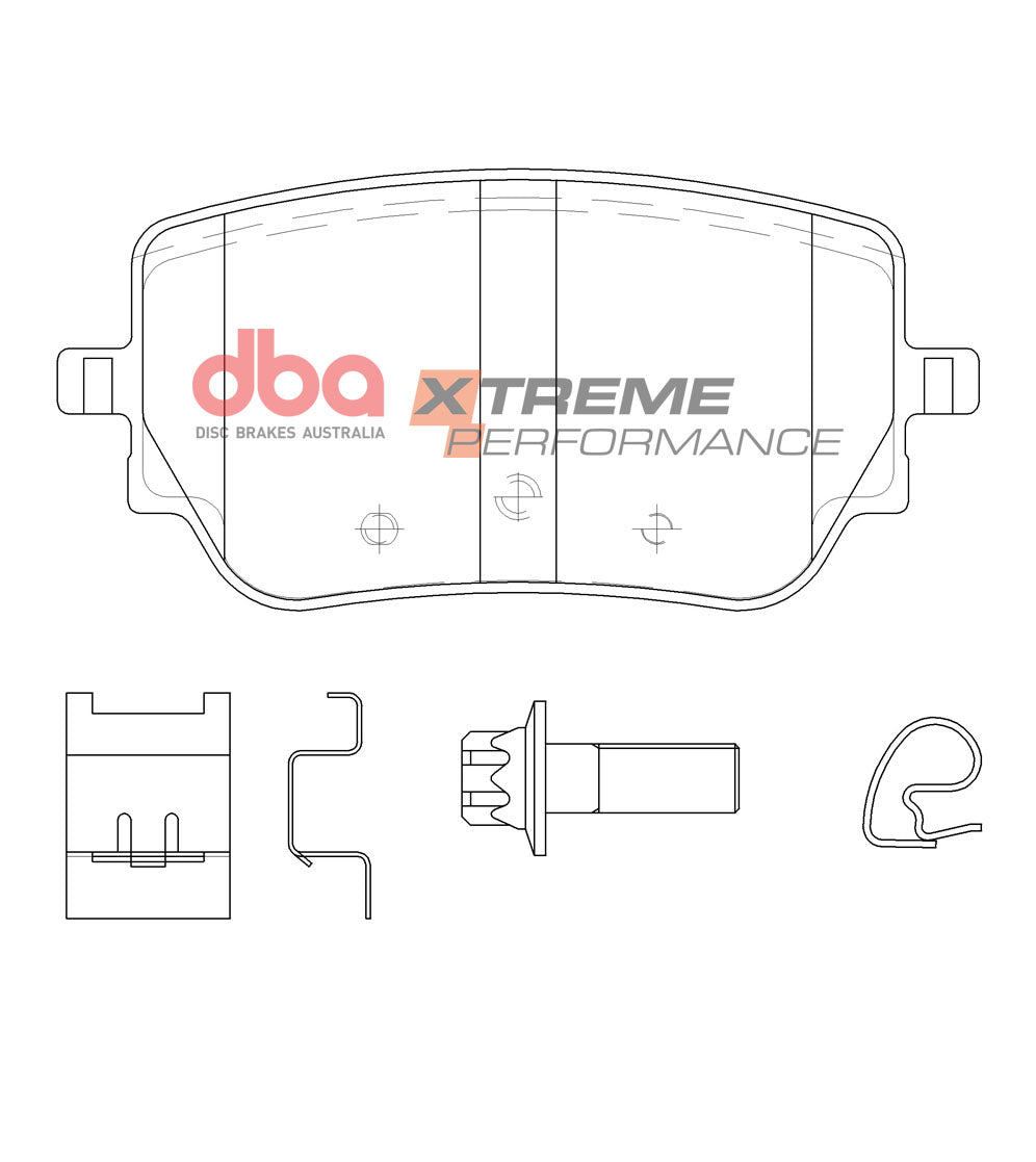 DB15082XP Brake Pads Xtreme Performance ECE R90 certified | Rear Axle